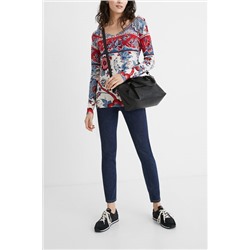 Jersey punto floral