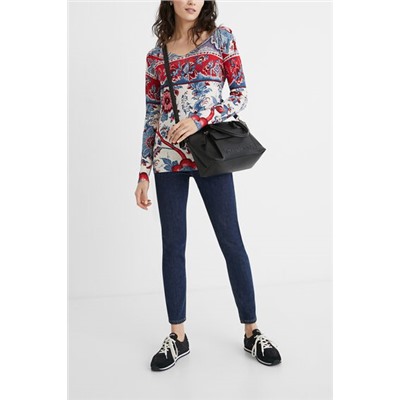 Jersey punto floral