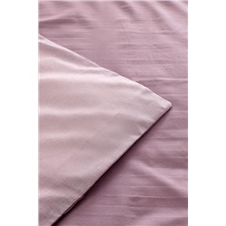 Cher King Size Pamuklu Baskılı Nevresim Takımı - Açık Mürdüm
