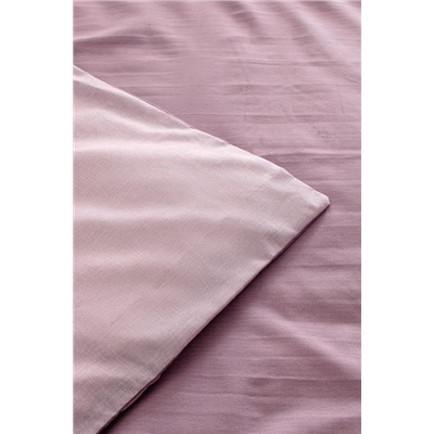 Cher King Size Pamuklu Baskılı Nevresim Takımı - Açık Mürdüm