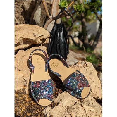 AB.Zapatos · 320-95 · azul+PELLE ARBOL (150) Negro АКЦИЯ