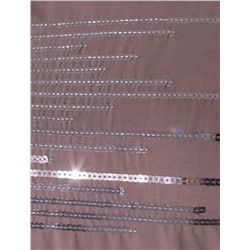 Нарядная футболка с пайетками