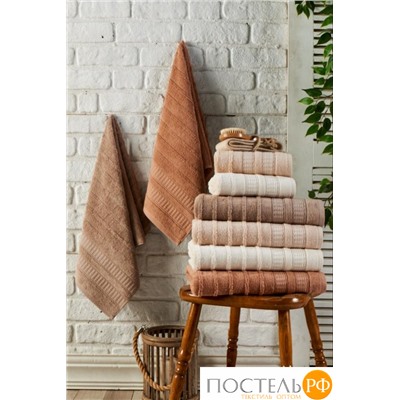 Набор полотенец Карвен "SAMANYOLU" Cotton (penye) 70*140 4шт. махра HS 1005