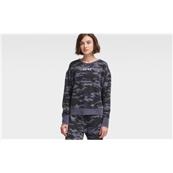 CAMO-PRINT LOGO PULLOVER