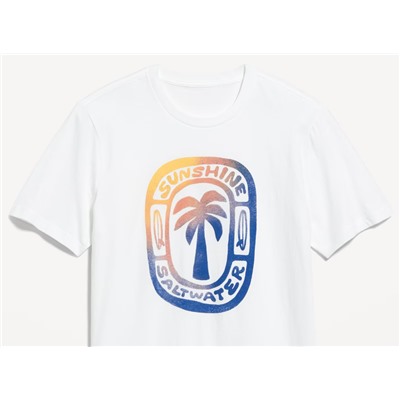 Crew-Neck Graphic T-Shirt