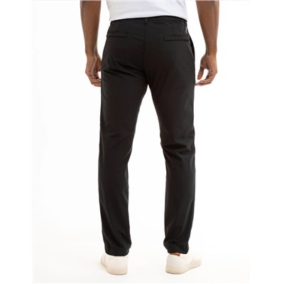 STRETCH KNIT TECH PANTS WITH ZIPPER POCKETS
