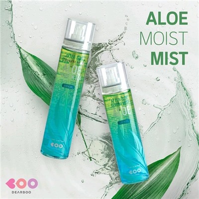 Aloe + Green Tea After-Sun Serum Mist, Успокаивающий мист-сыворотка с экстрактом алоэ