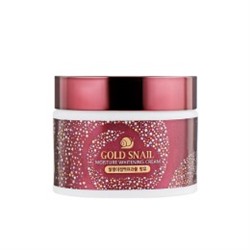 Gold Snail Moisture Whitening Cream, Осветляющий увлажняющий крем с муцином улитки и золотом