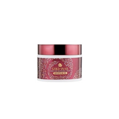 Gold Snail Moisture Whitening Cream, Осветляющий увлажняющий крем с муцином улитки и золотом