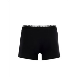 Siyah Atlet Boxer İç Giyim Takım Set