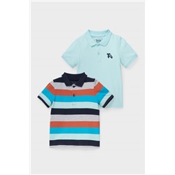 Multipack 2er - Poloshirt - Bio-Baumwolle