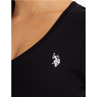LONG SLEEVE V-NECK T-SHIRT