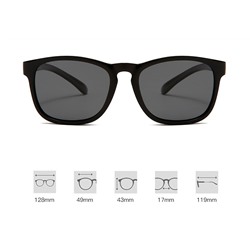 IQ10051 - Детские солнцезащитные очки ICONIQ Kids S5008 С1 черный