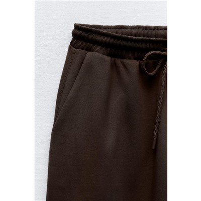 FEW ITEMS LEFT PLUSH JOGGER TROUSERS WITH PLEATS