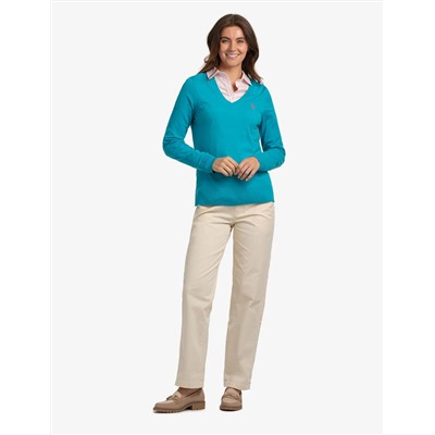 SOFT TOUCH V-NECK SWEATER