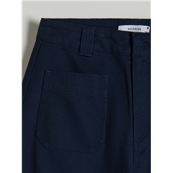 Hose aus dicker Baumwolle