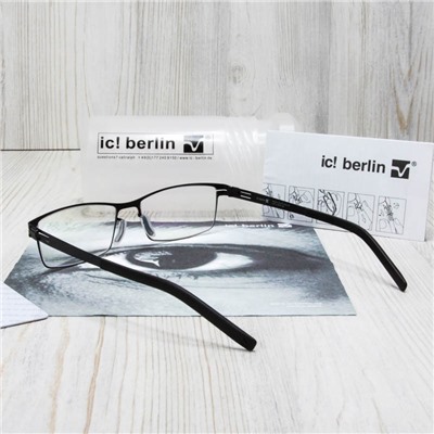 IB00002 - Оправа ic!Berlin Alwin C. black &#43 футляр