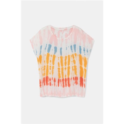 Camiseta manga corta tie-dye