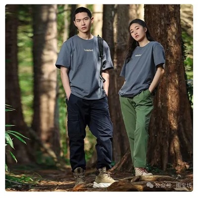 Хлопковая футболка унисекс с принтом на спине Timberlan*d 🌳 ОРИГИНАЛ!