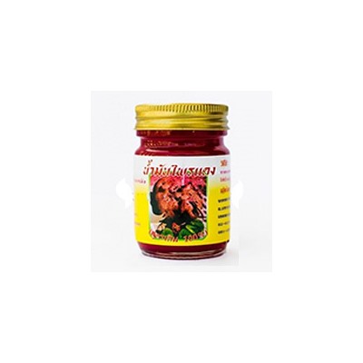 Красный тайский бальзам с галангалом Pai Dang 200 мл / Pai Dang Red thai galangal balm 200ml