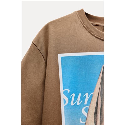 T-SHIRT WITH PHOTO PRINT