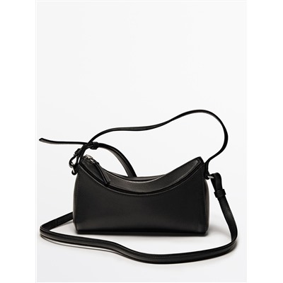 Bolso mini liso piel