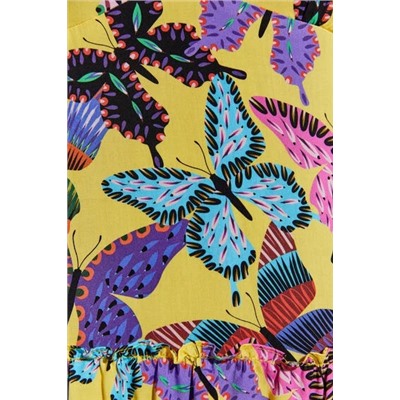Vestido tirantes mariposas