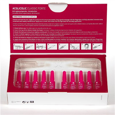 S*sd*rma Acglicolic Classic Forte Ampollas 10x1.5 ml