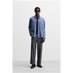 CAMISA RAYAS LYOCELL - ALGODÓN