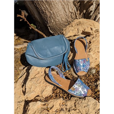 AB.Zapatos · 320-8 · estampado azul+Pelle · MALISA (560) Azul