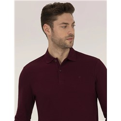 Bordo Slim Fit Basic Sweatshirt