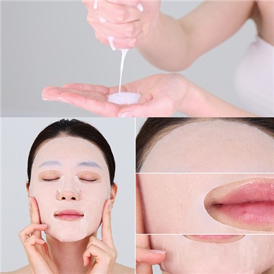 Hyaluron Vita Toning Ampoule Mask, Осветляющая выравнивающая тон маска