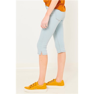 Pantalón pirata vaquero Azul