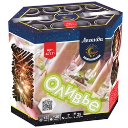 Фейерверк А7111 Оливье (1" х 13)