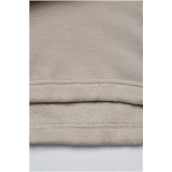 SWEATSHIRT WITH RAISED SLOGAN