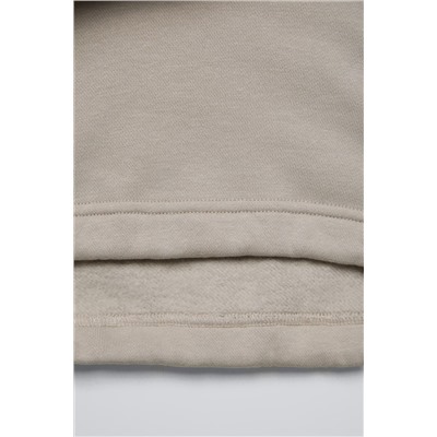 SWEATSHIRT WITH RAISED SLOGAN