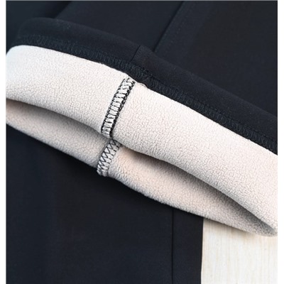 Удобные, мягкие и эластичные женские брюки на флисовой подкладке