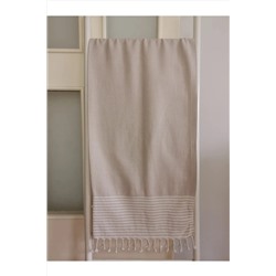 Melis Home, Peştemal, Banyo Havlusu , Plaj Havlusu, %100 Pamuk Petek Bej