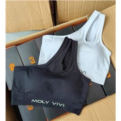 Топ для йоги ⚫️Moly vivi  Оригинал Каждый топ упакован в индивидуальную коробку со всеми бирками и этикетками  2 цвета Материал нейлон +спандекс