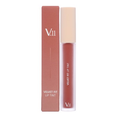 VILLAGE 11 FACTORY VELVET FIT LIP TINT [WOODY ROSE] Тинт для губ 4,7г