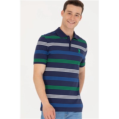 Erkek Lacivert Polo Yaka Tişört