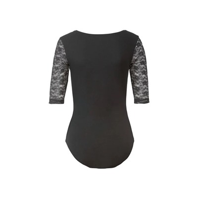 ESMARA® Bodies Damen, 2 Stück, mit Rundhalsausschnitt