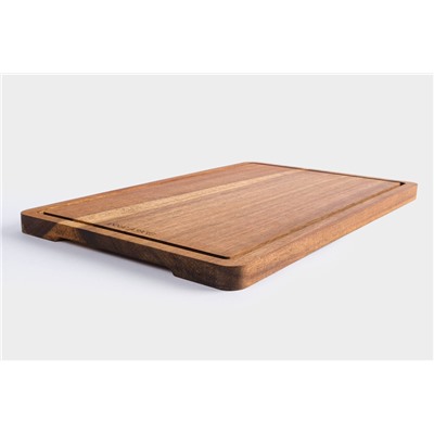 Доска разделочная, 34х20 см, прямоугольная, дерево, Timber, 63426