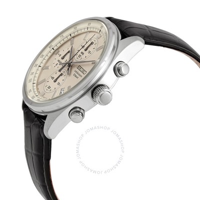 SEIKO  Chronograph Quartz Champagne Dial Men's Watch Item No. SSB383