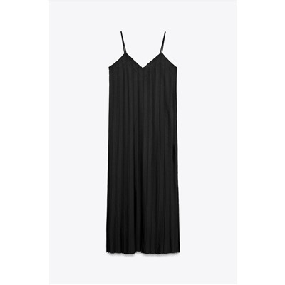 ZW COLLECTION PLEATED MIDI DRESS