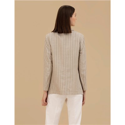 Bej Comfort Fit Ceket