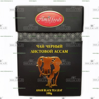 Чай черный листовой ассам "Amilfoods"