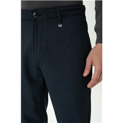 Erkek Lacivert Kanvas Pantolon