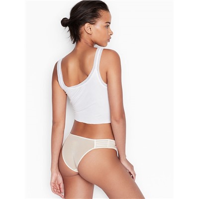 LUXE LINGERIE Mesh Cheekini Panty