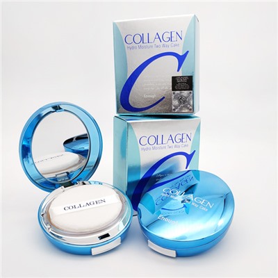 Collagen Two Way Cake SPF25 PA++ (Including Refill) #13, Увлажняющая компактная пудра с коллагеном